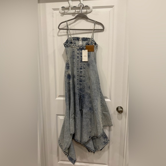 Gray Denim Dress - Picture 14 of 16